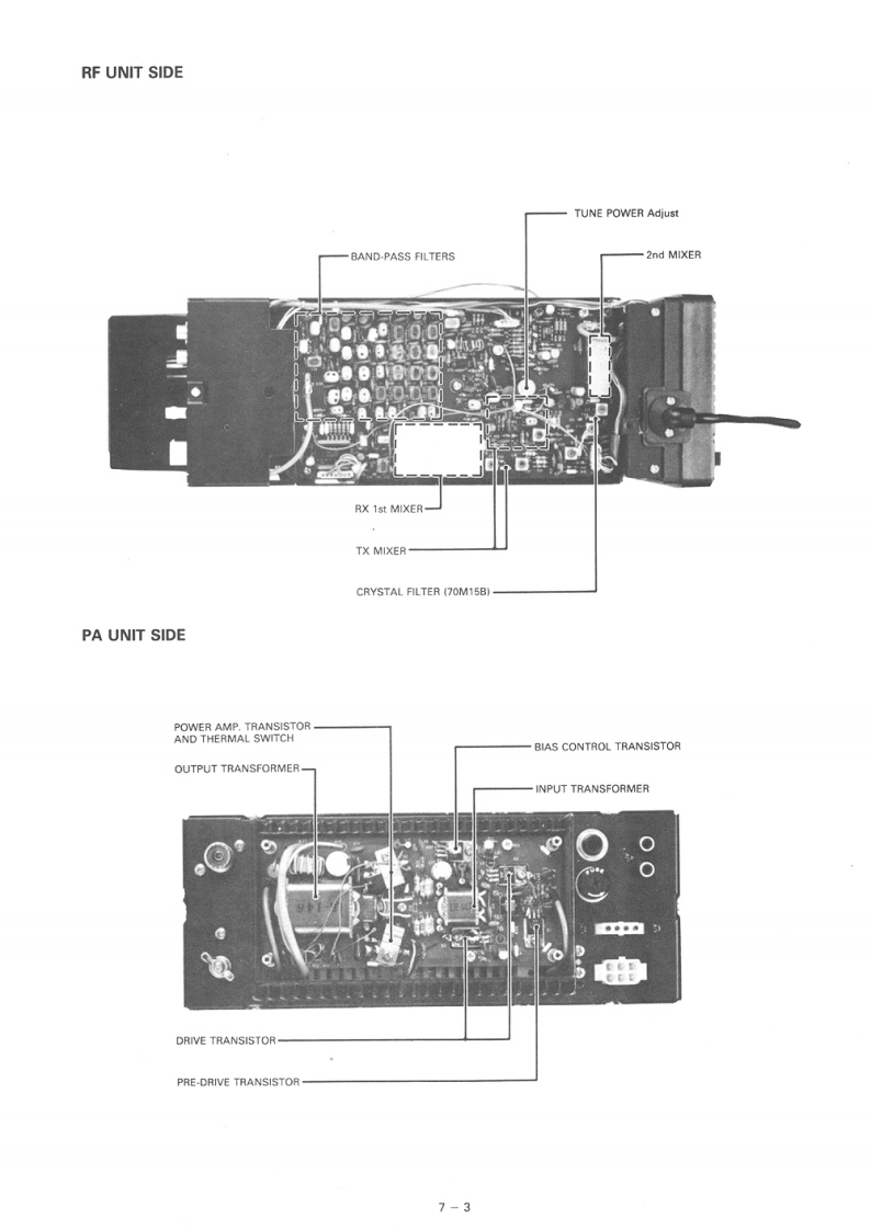 手册编号186：Icom_IC-M700_IC-M700TY_维修说明书手册_PA_unit_inside