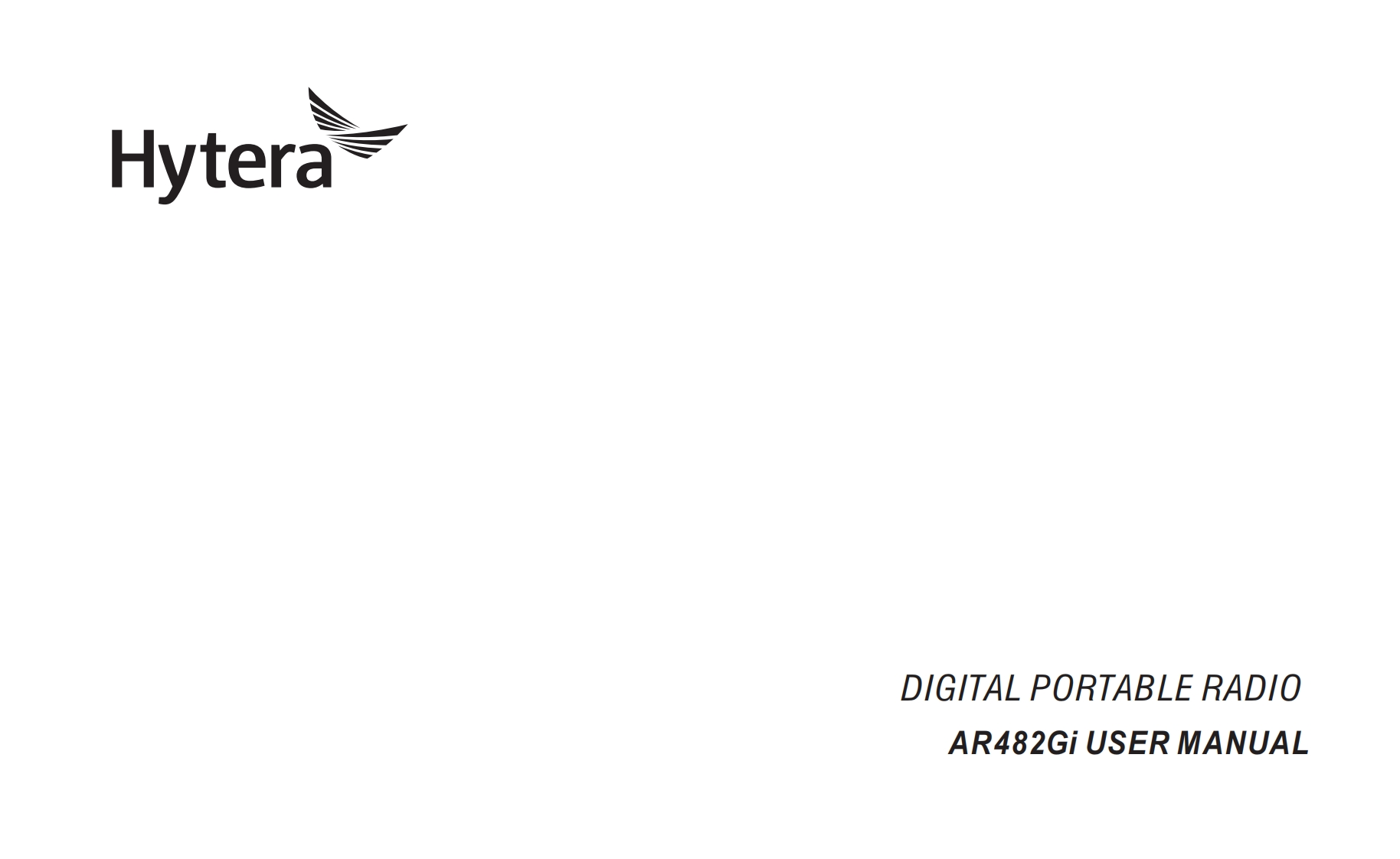 操作说明书手册-ar482g