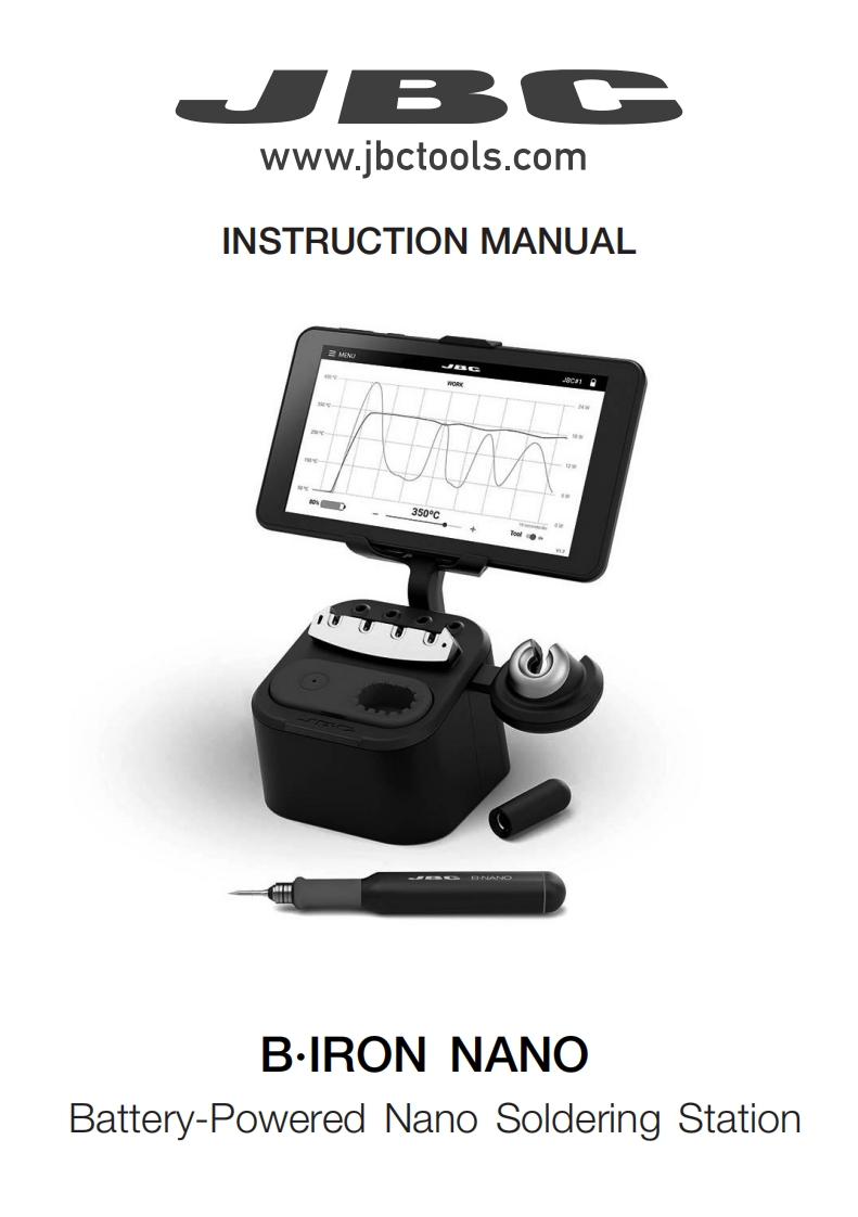 操作说明书手册-biron-nano-battery-powered-soldering-station-jbc-0033719_ID-246007_EN