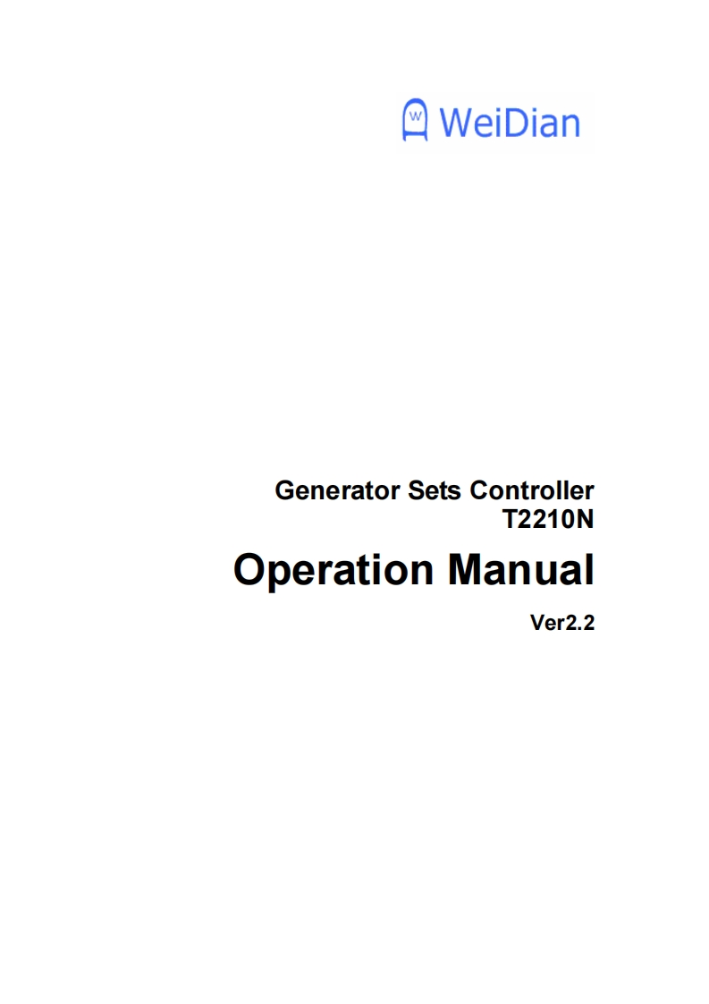 操作说明书手册2210Engv2.2