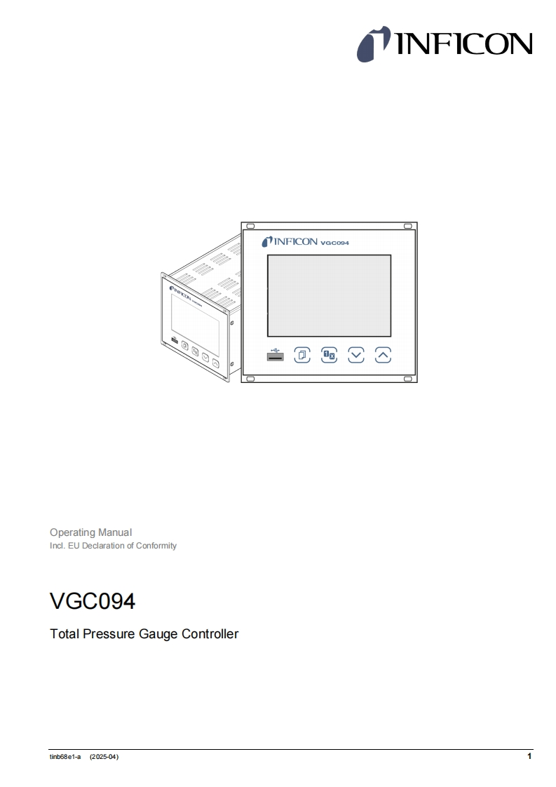 操作说明书手册VGC094