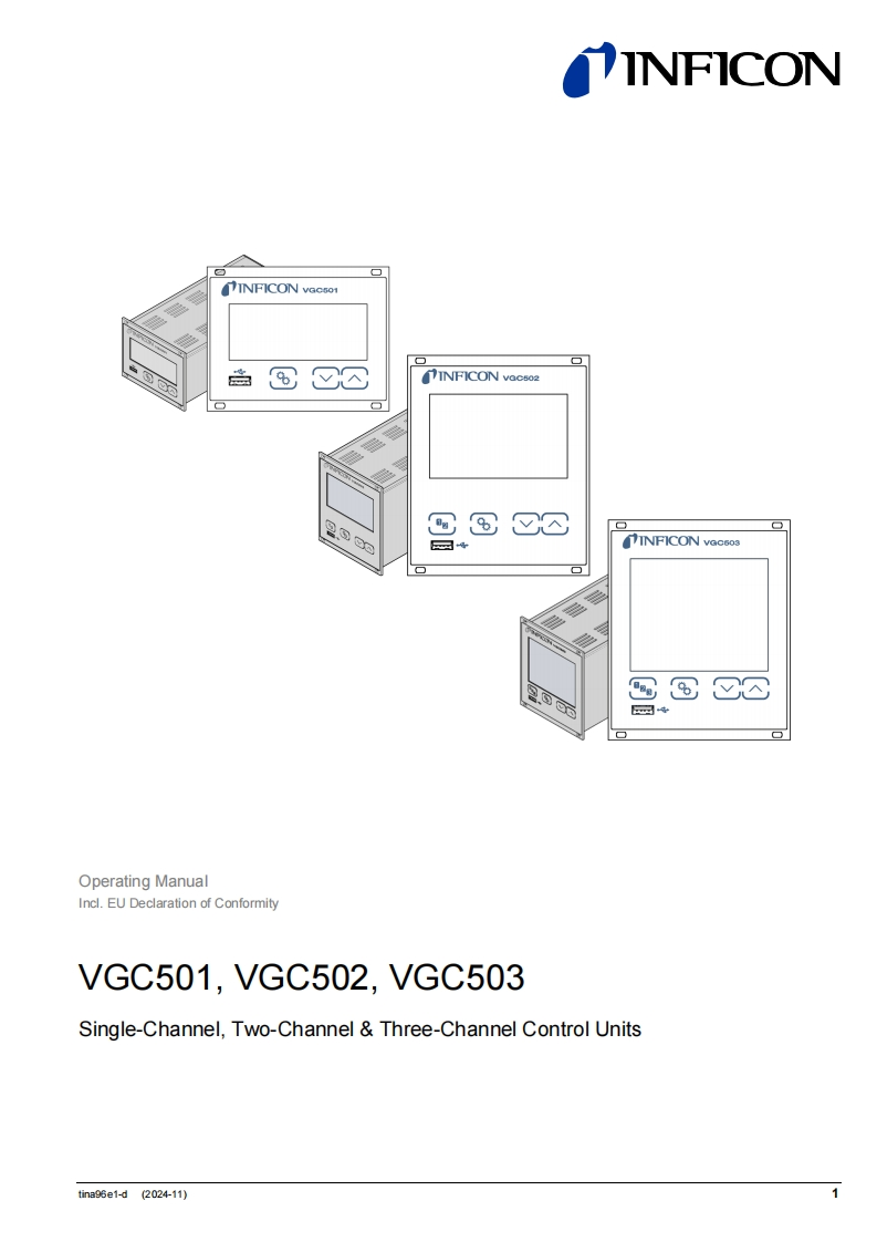 操作说明书手册VGC50x_2