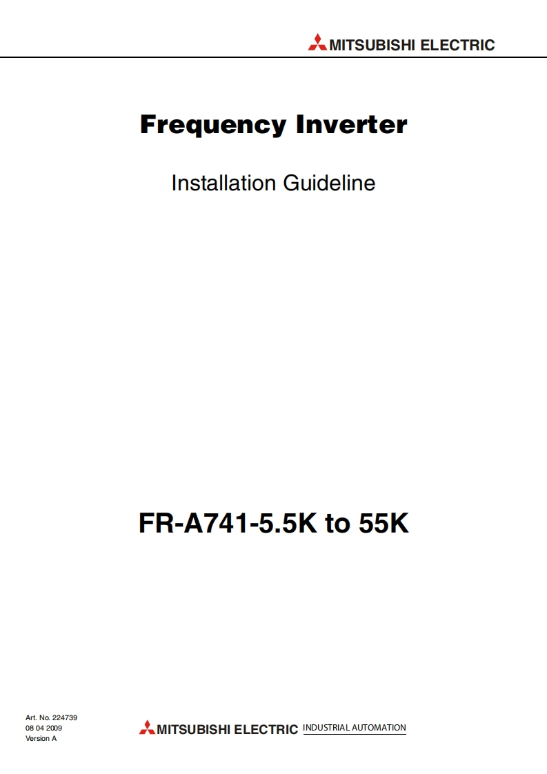 操作说明书手册_FRA741_en