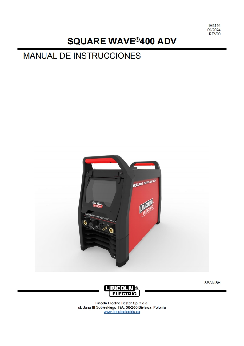 操作说明书手册de-SQUARE-WAVE-400