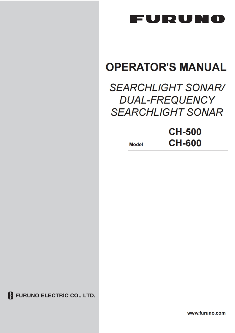 日本古野FURUNO-ch500_ch600_安装调试说明书手册
