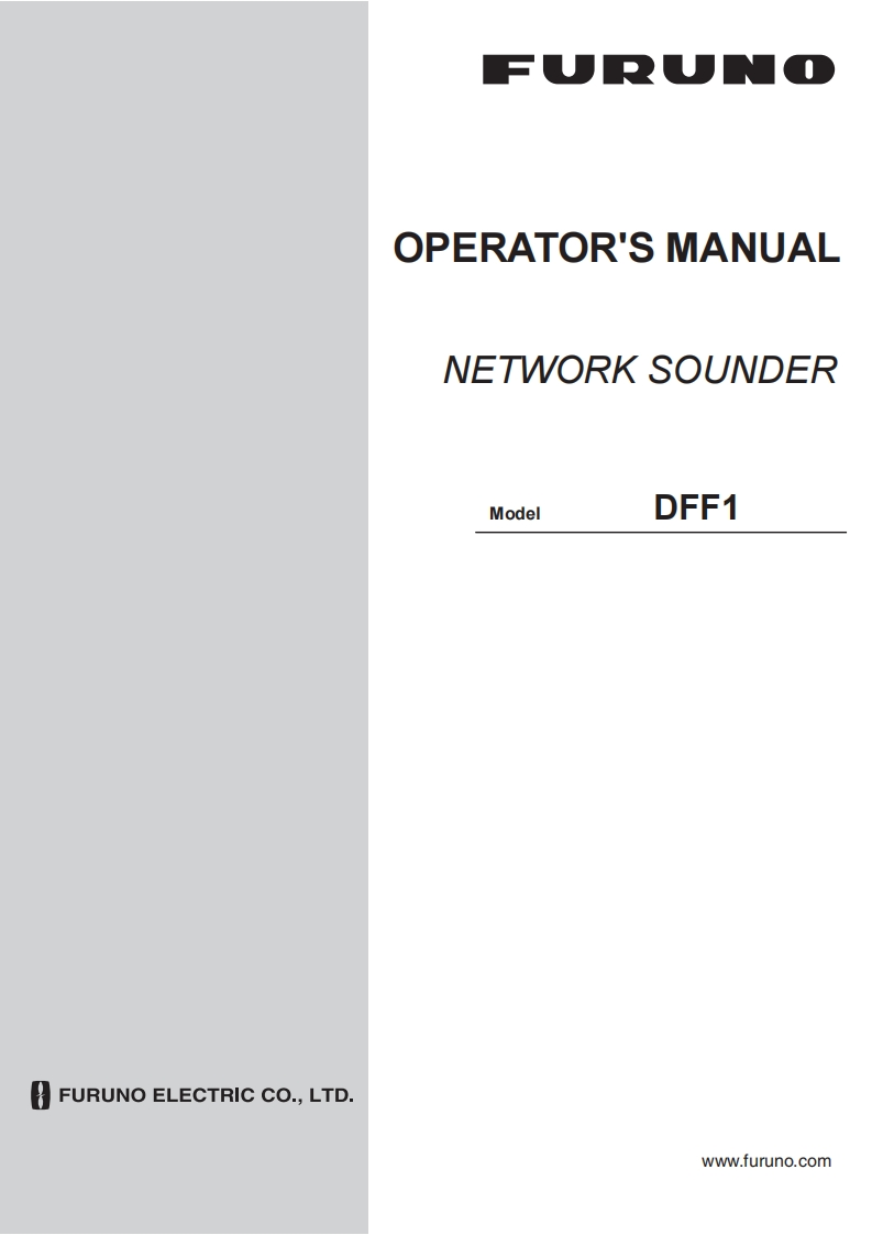 日本古野FURUNOdff1_安装调试说明书手册
