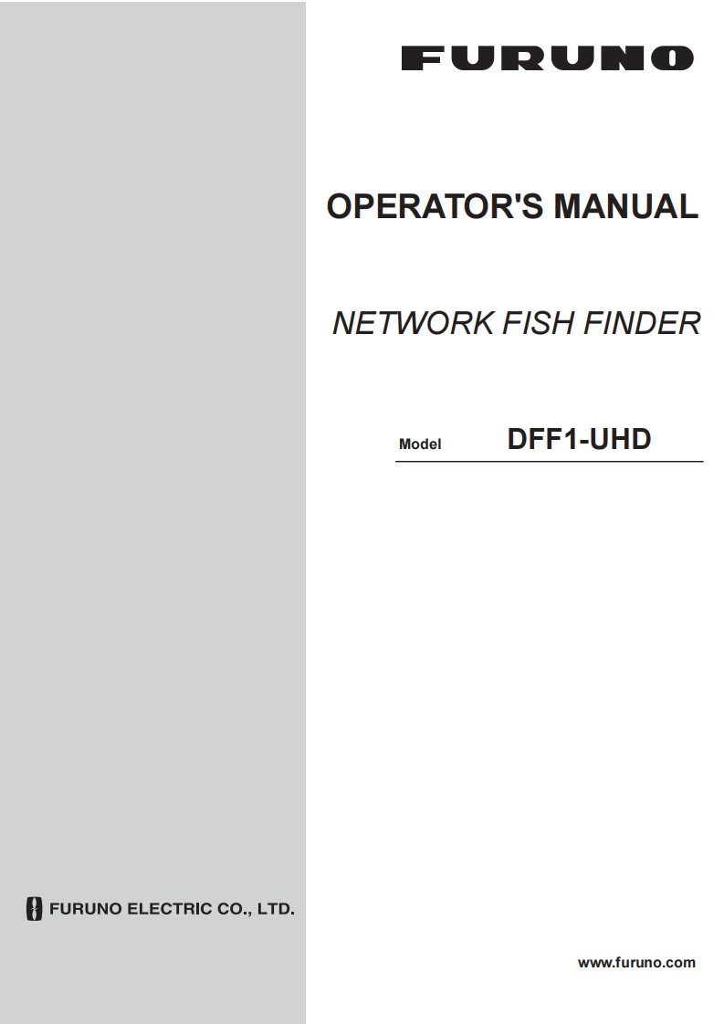 日本古野FURUNOdff1uhd_安装调试说明书手册