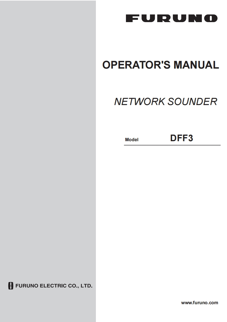 日本古野FURUNOdff3_安装调试说明书手册
