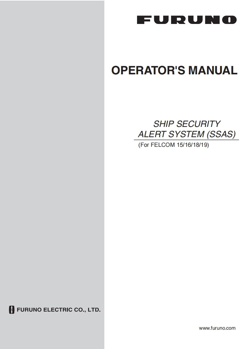 日本古野FURUNOfelcom_18_19_ssas_manual说明书手册