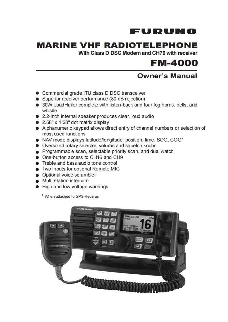 日本古野FURUNOfm4000_安装调试说明书手册_a