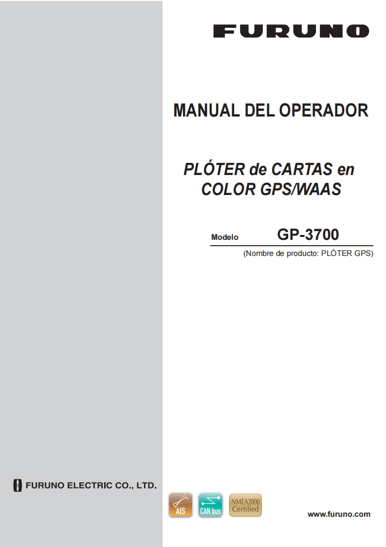 日本古野FURUNOgp3700_spanish_安装调试说明书手册