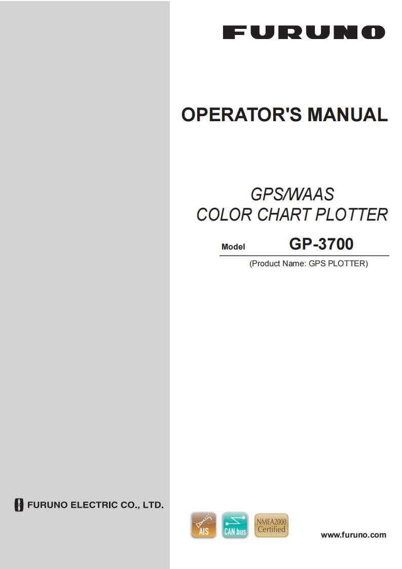 日本古野FURUNOgp3700_安装调试说明书手册