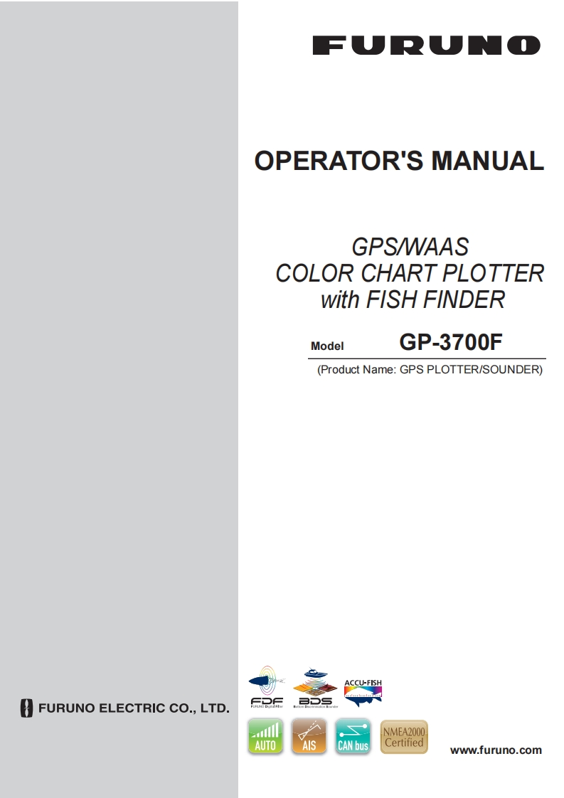 日本古野FURUNOgp3700f_安装调试说明书手册