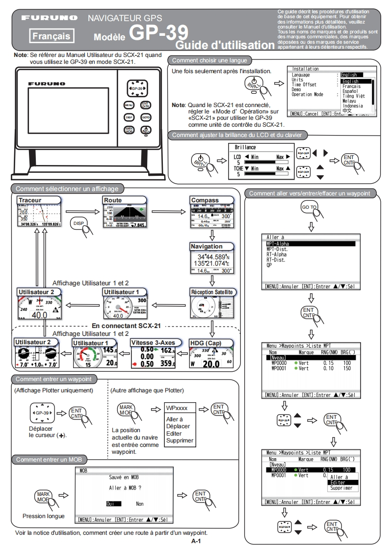 日本古野FURUNOgp39_multilanguage_安装调试说明书