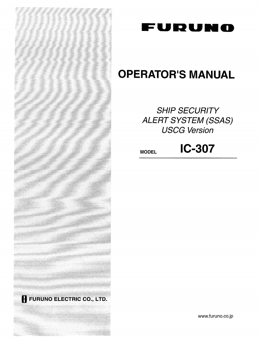 日本古野FURUNOic307_international_安装调试说明书手册