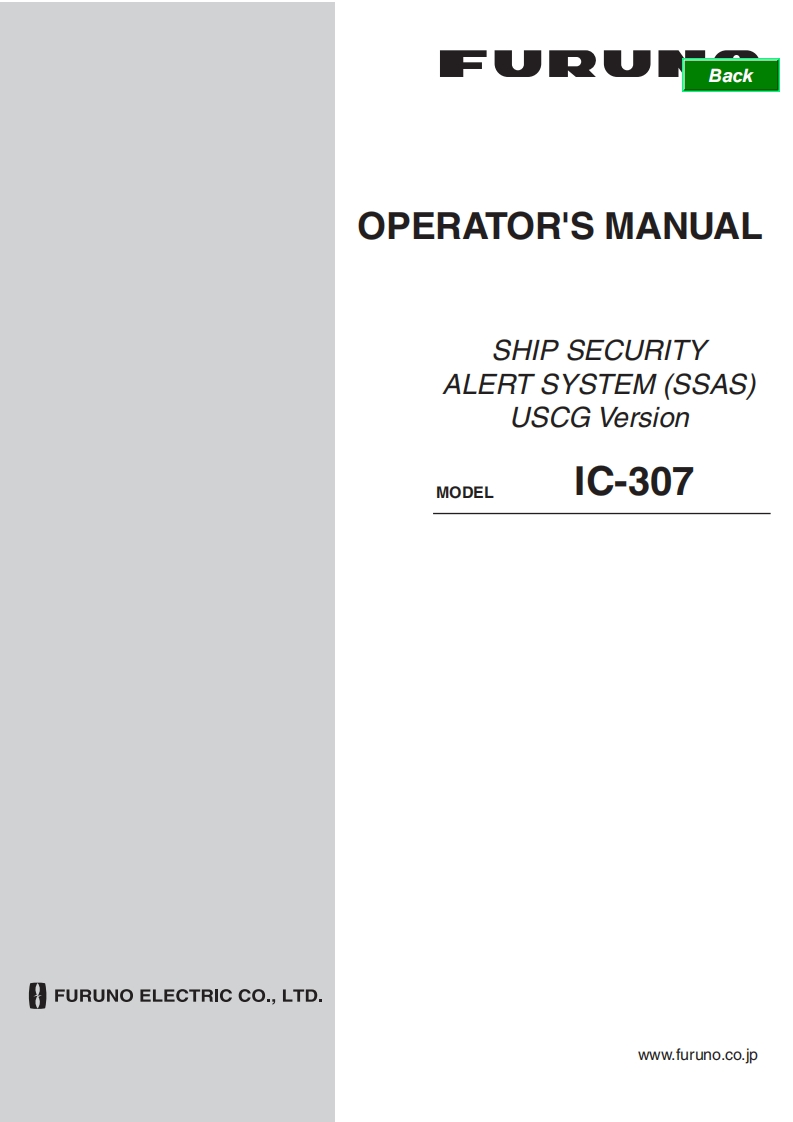 日本古野FURUNOic307_usa_安装调试说明书手册