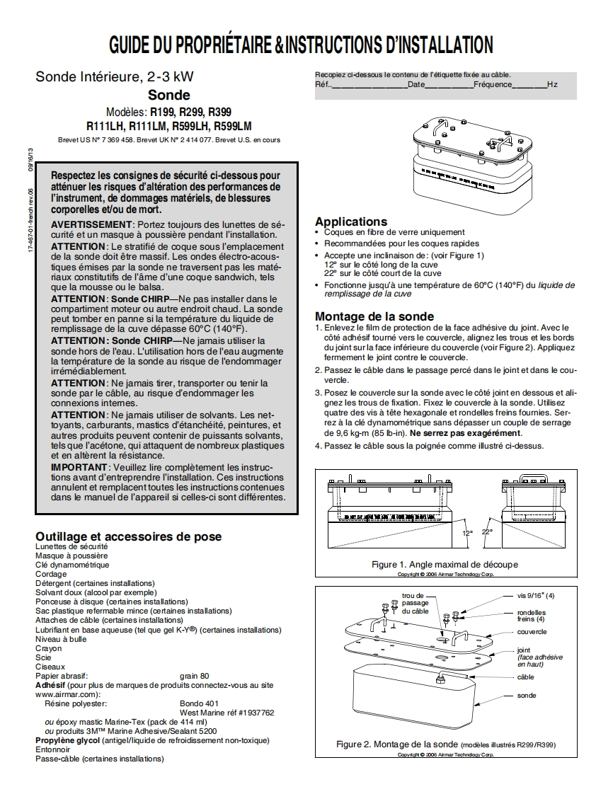 日本古野FURUNOr599lh_r599lm_french_安装调试说明书