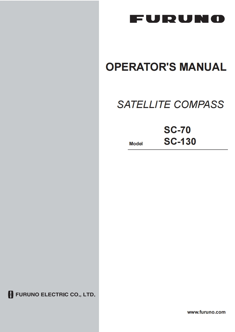 日本古野FURUNOsc70_sc130_operators_and_安装调试说明书手册
