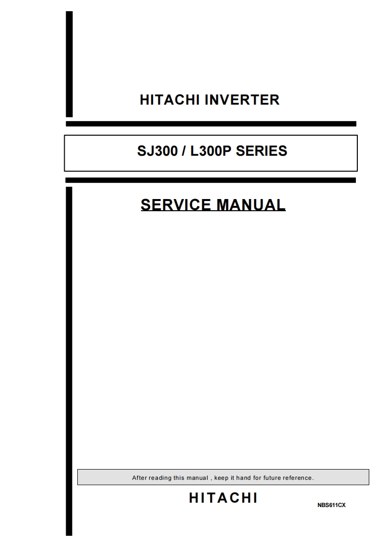 日立Hitachi-SJ300-L300P-Service-Manual维修使用电路图册