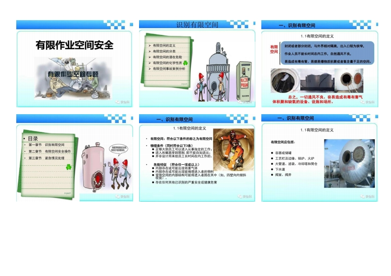 有限作业空间安全