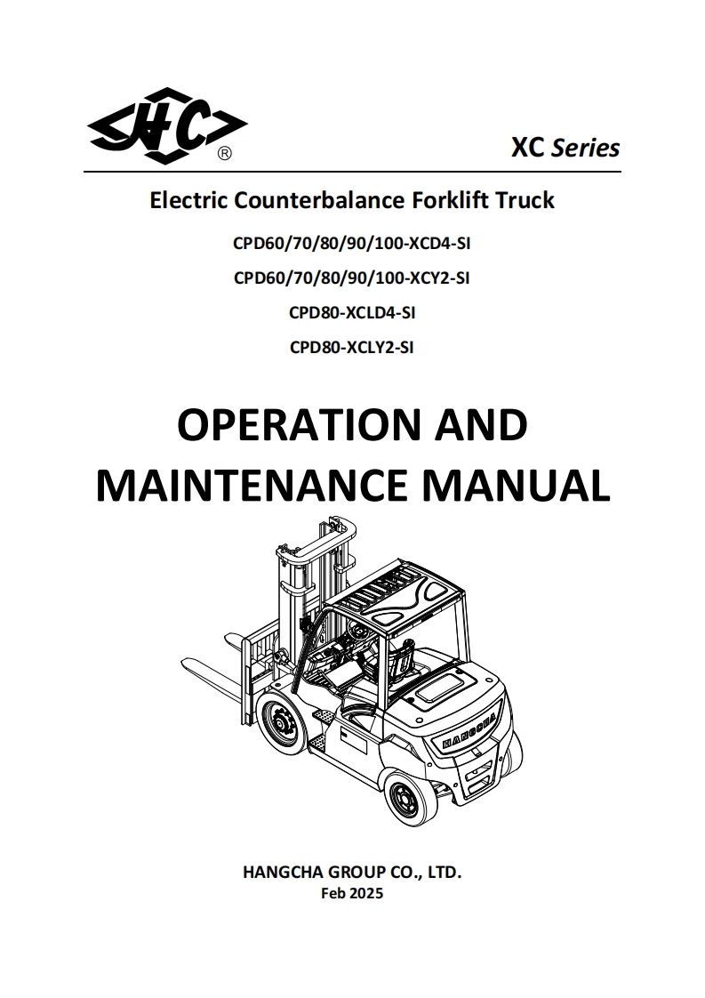 杭州叉车EN_CPD60_100-XCD4-SI--CPD60_100-XCY2-SI--CPD80-XCLY2-SI-Operating-instructions-and-maintenance-manual操作与维修维护手册