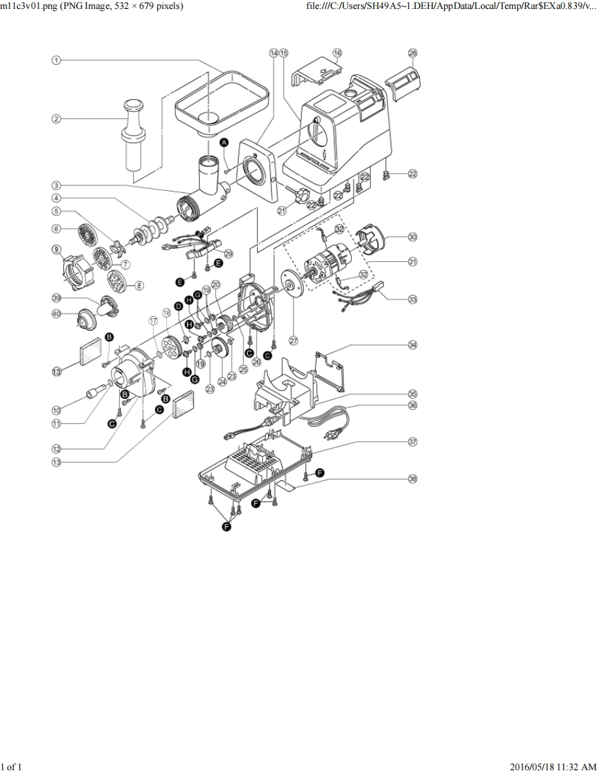松下MK-G1800PWTN维修手册