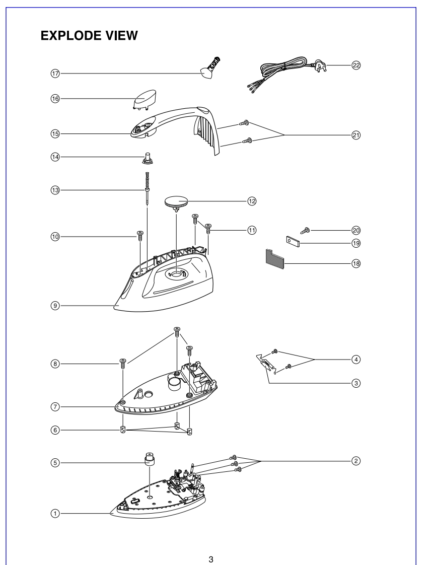 松下NI-V100N维修手册
