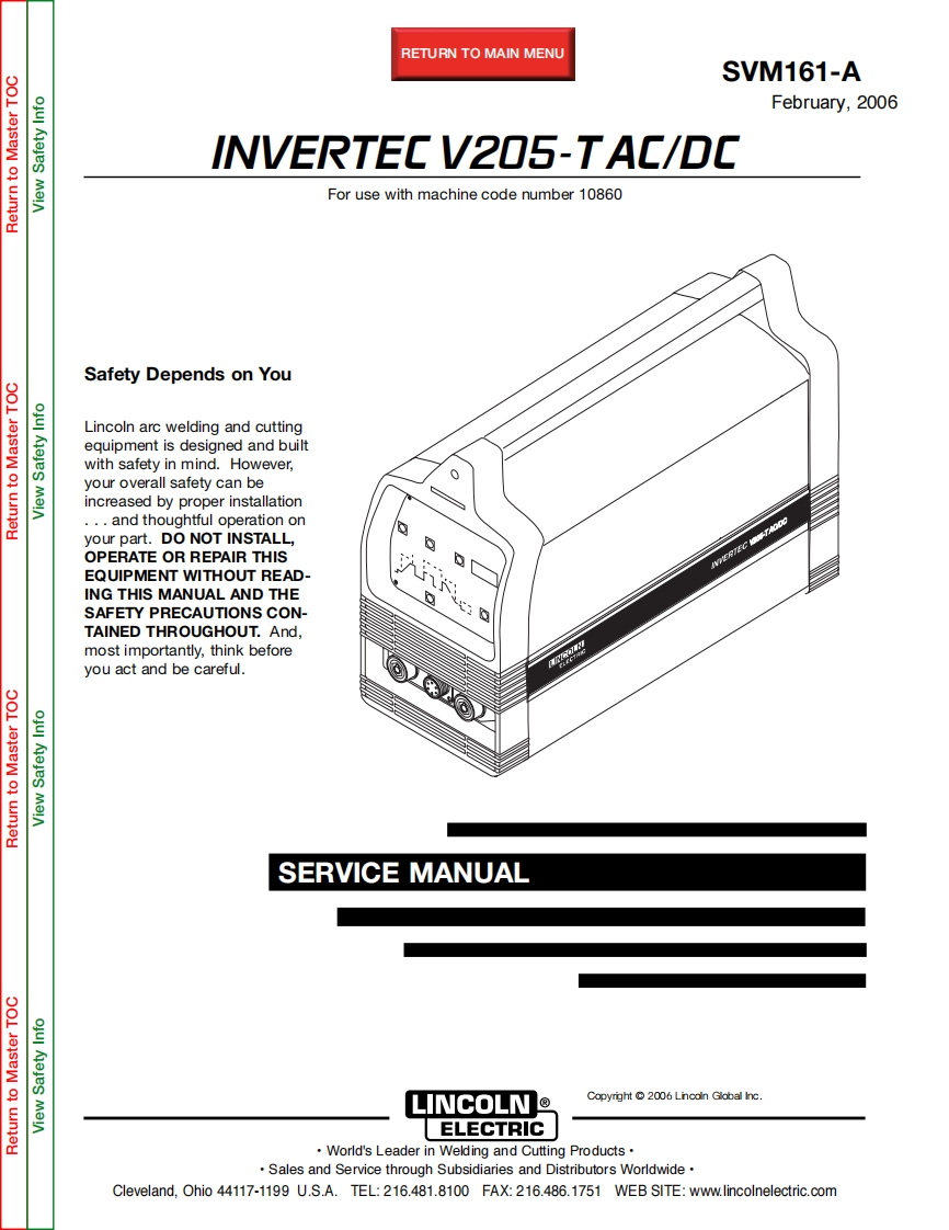 林肯119_InvertecV205维修手册-找手册网