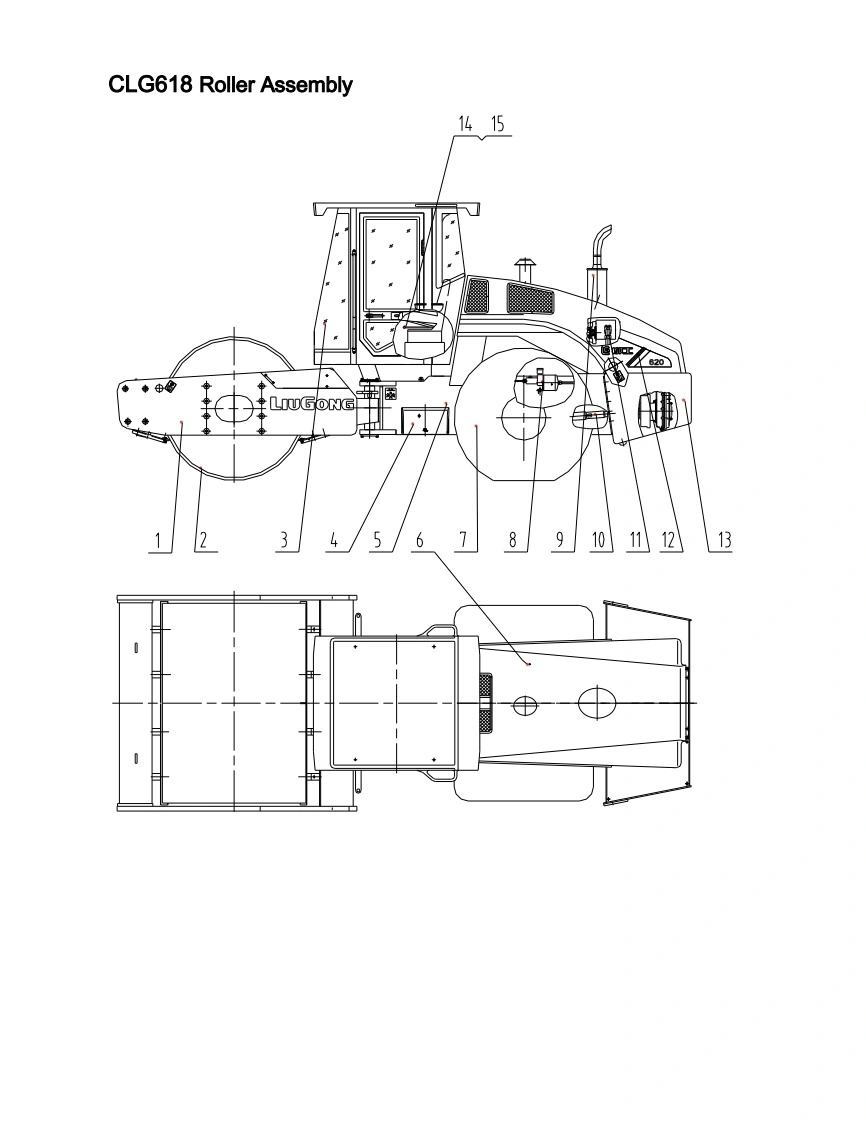 柳工Liugong_CLG618零部件目录手册图册