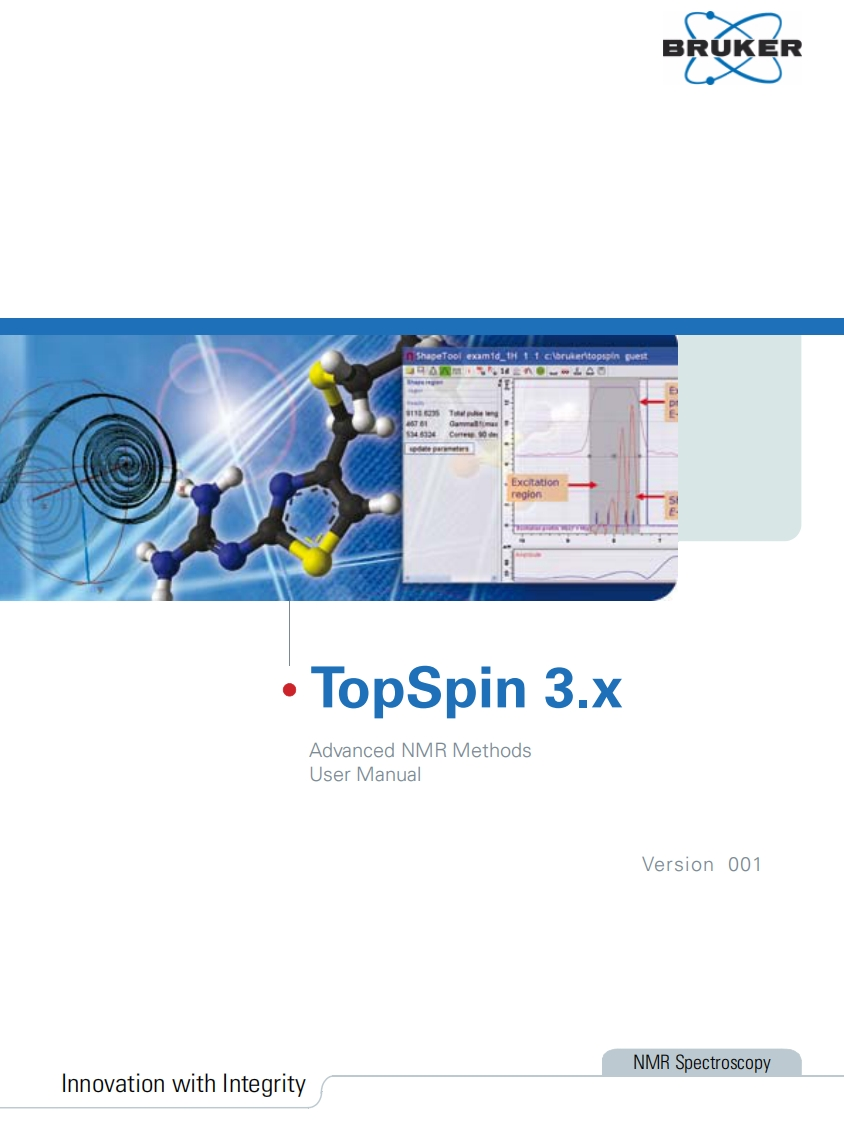 核磁共振谱仪Topspin系统操作手册_进阶
