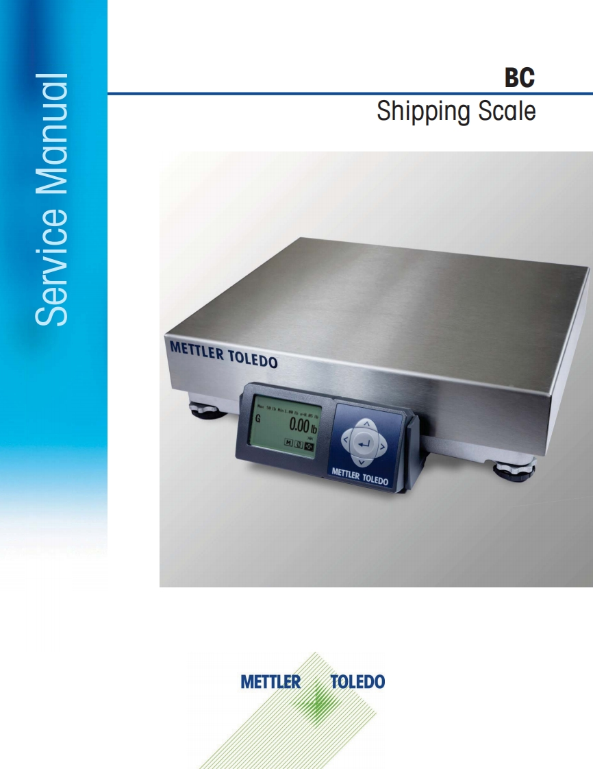 梅特勒托利多BC电子天平维修手册