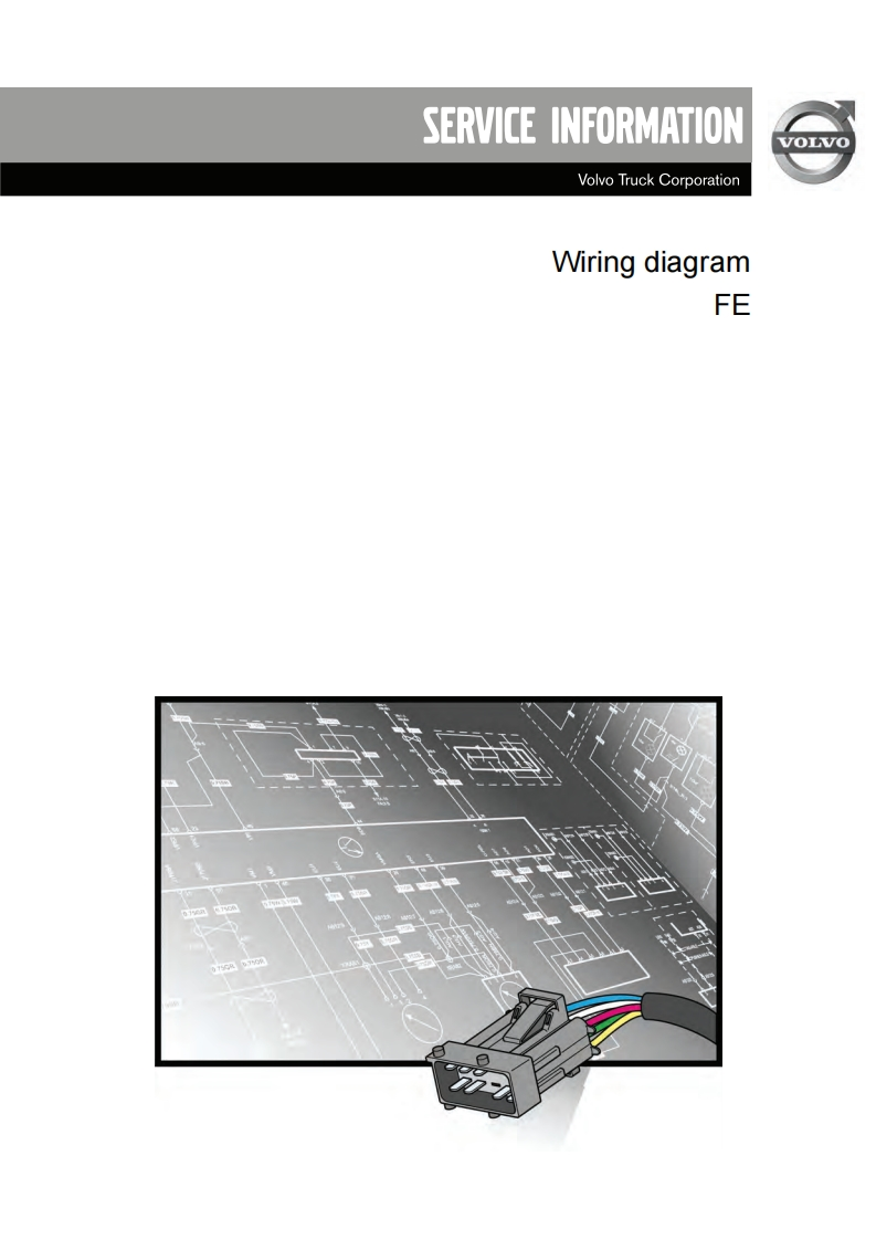 沃尔沃VOLVO卡车维修使用电路图册2012年