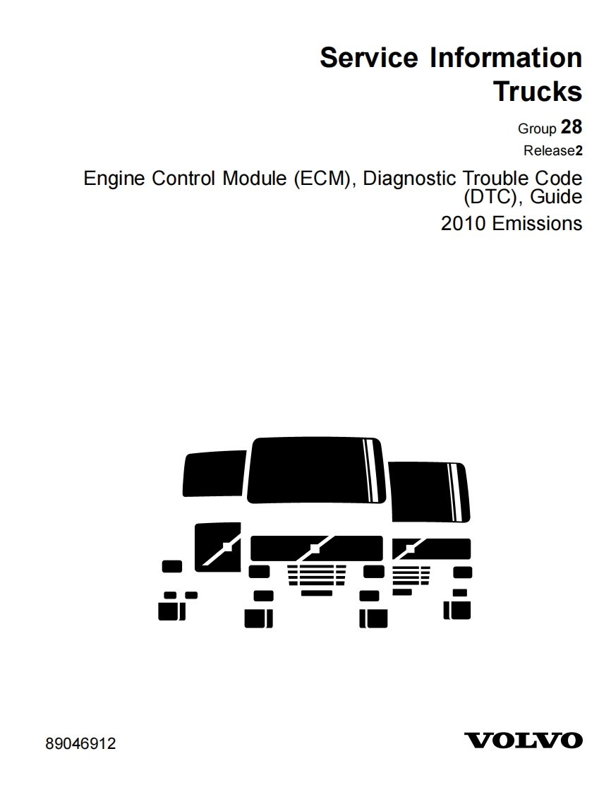 沃尔沃卡车Engine-Control-Module-(ECM)--Diagnostic-Trouble-Code-2010维修手册-找手册网