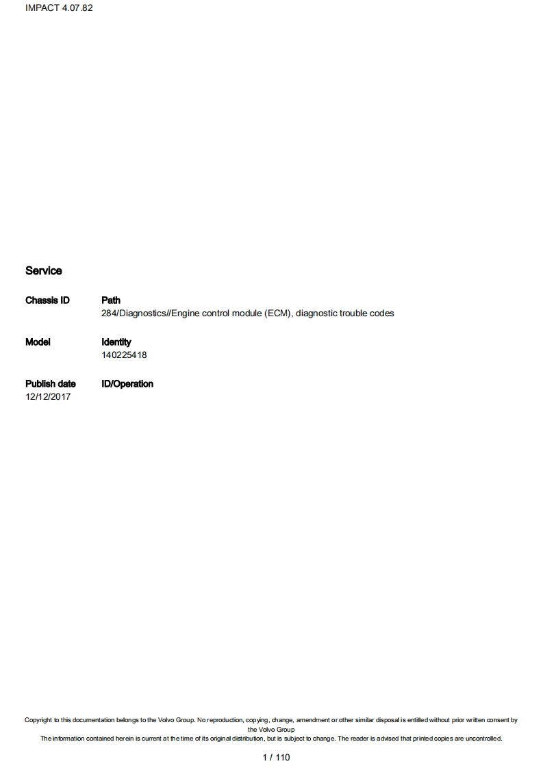 沃尔沃卡车ecm-diagnostic-trouble-codes维修手册-找手册网