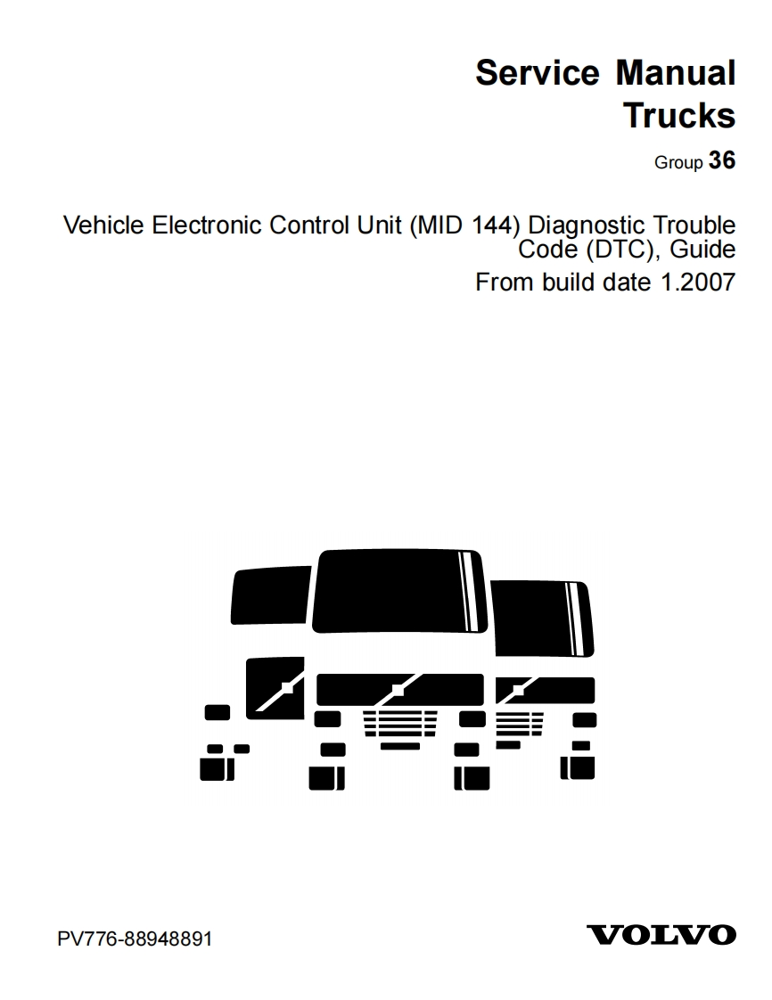 沃尔沃卡车volvo-truck-mid144-dtc-guide维修手册-找手册网