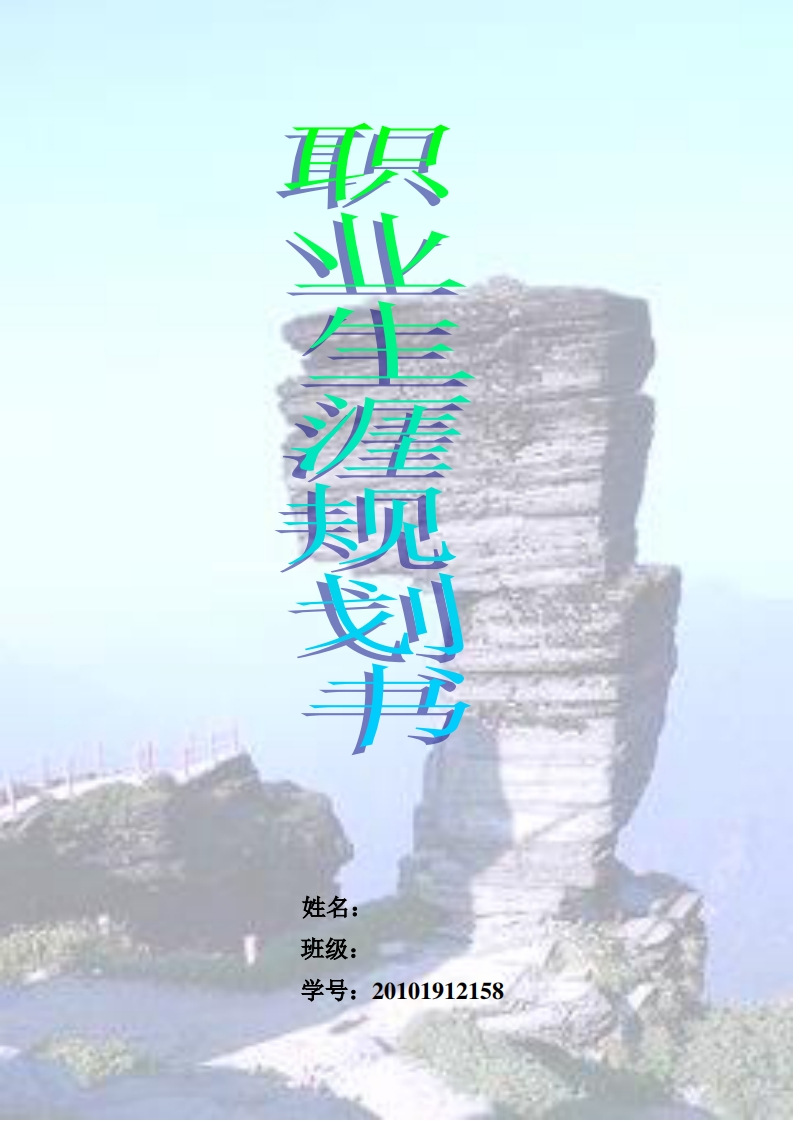 法学职业发展规划指导通用模板范文完整版.doc