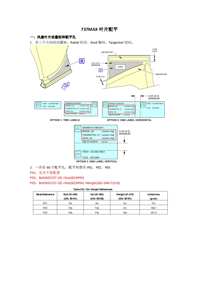 波音737飞机737MAX叶片更换及配平