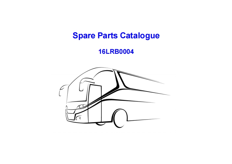 海格客车Higer_KLQ6122B零部件目录手册图册