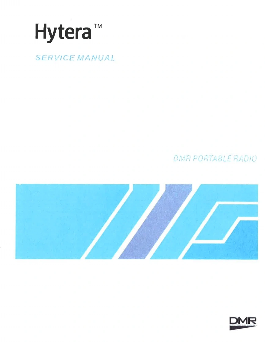 海能达PD7XXG-Service-Manual维修电器原理图手册