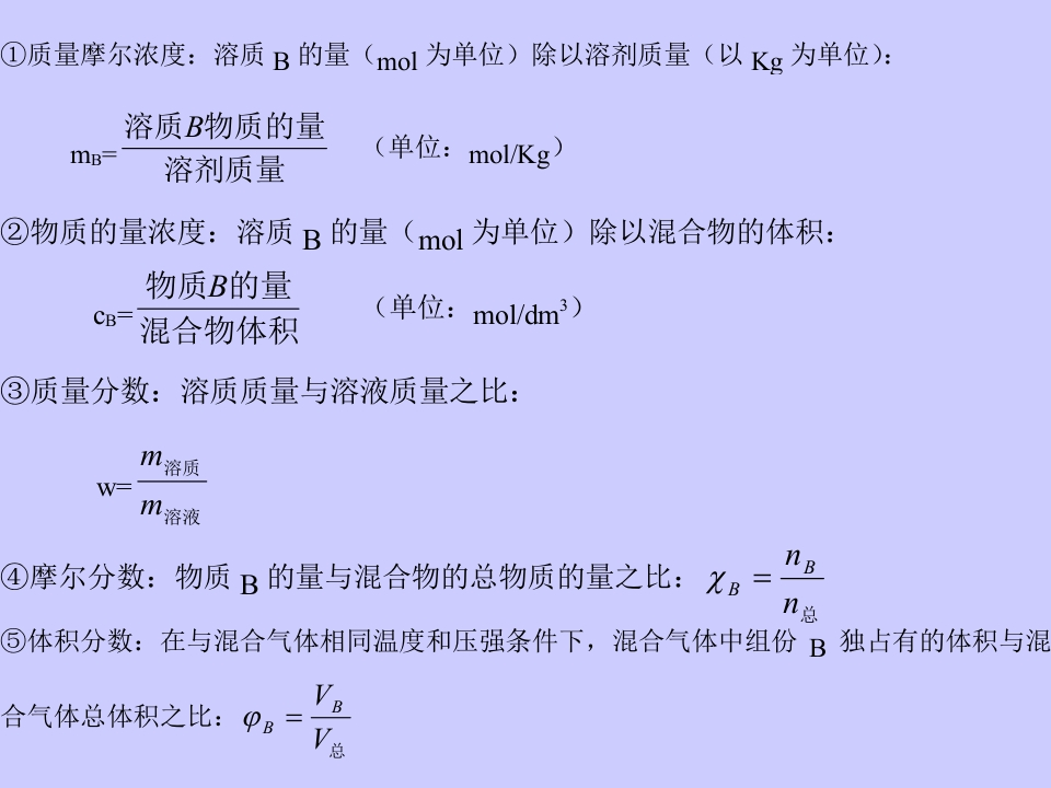 溶液、误差、有效数字