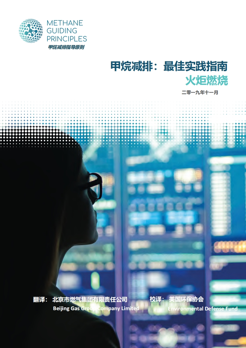 甲烷减排：最佳实践指南火炬燃烧现行国家强制性标准规范