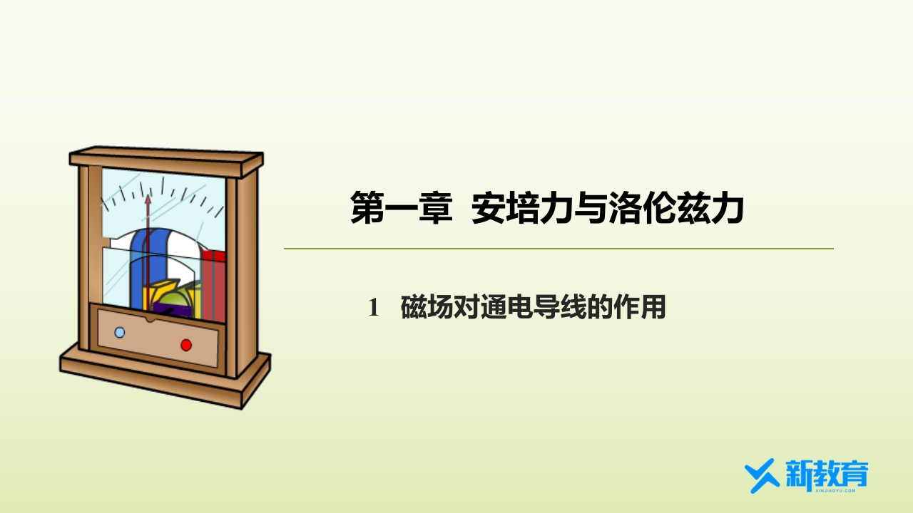 知识讲座课件11.1磁场对通电导线的作用力.
