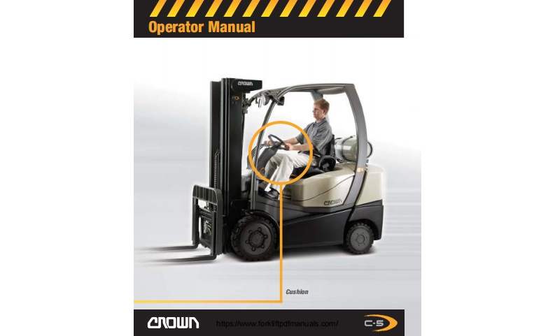 科朗Crown-C5-Forklift-Truck-Operators-Manual-PDF操作说明书手册