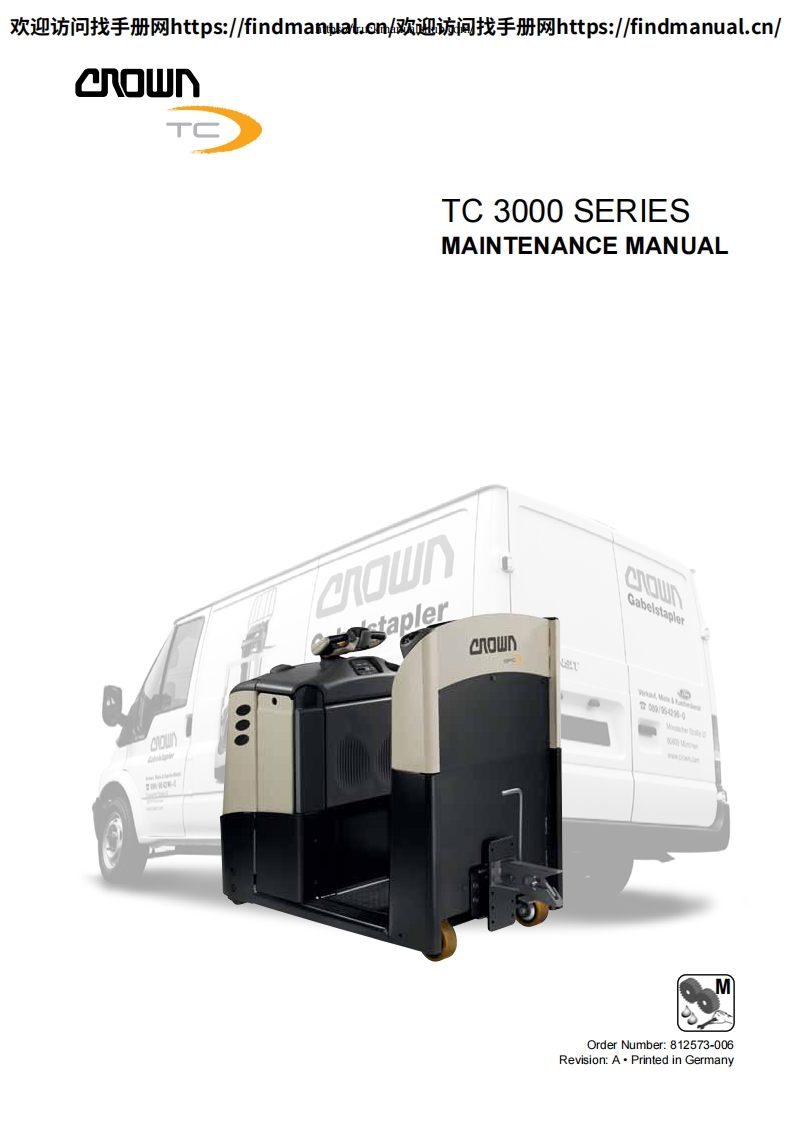 科朗叉车Crown-TC3000-Maintenance-Manual操作与维修手册含电器液压原理图-找手册网