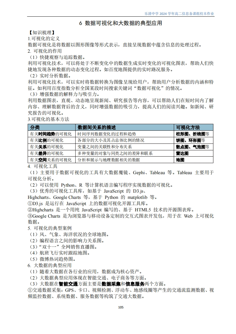 第四章5数据可视化和大数据典型应用答案新质力文库 - 聚焦新质生产力发展的数字化知识库_行业洞察 / 理论成果 / 实践指南免费下载新质力文库