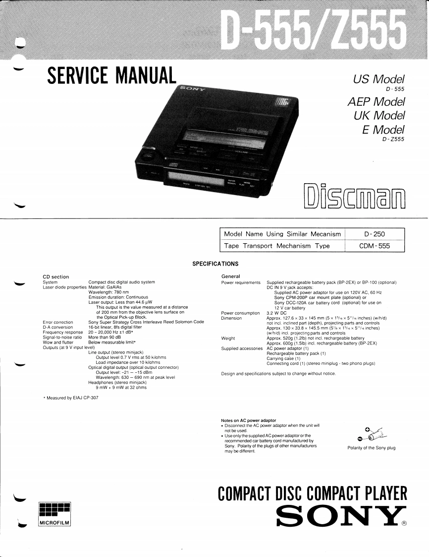索尼sony_dz555_维修手册manual-找手册网