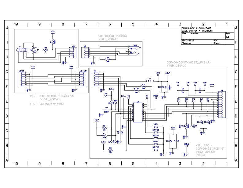 索尼游戏耳机CUHJ-15017_v0.1电器原理图-找手册网