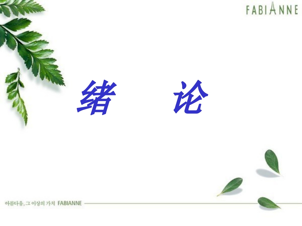 绪论