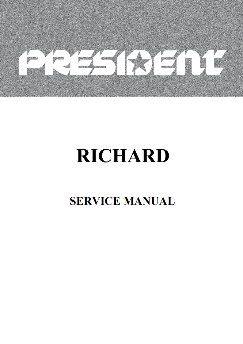 维修手册-richard