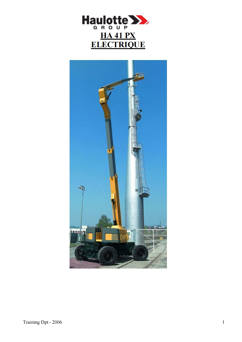 维修维护说明书手册HA41PX